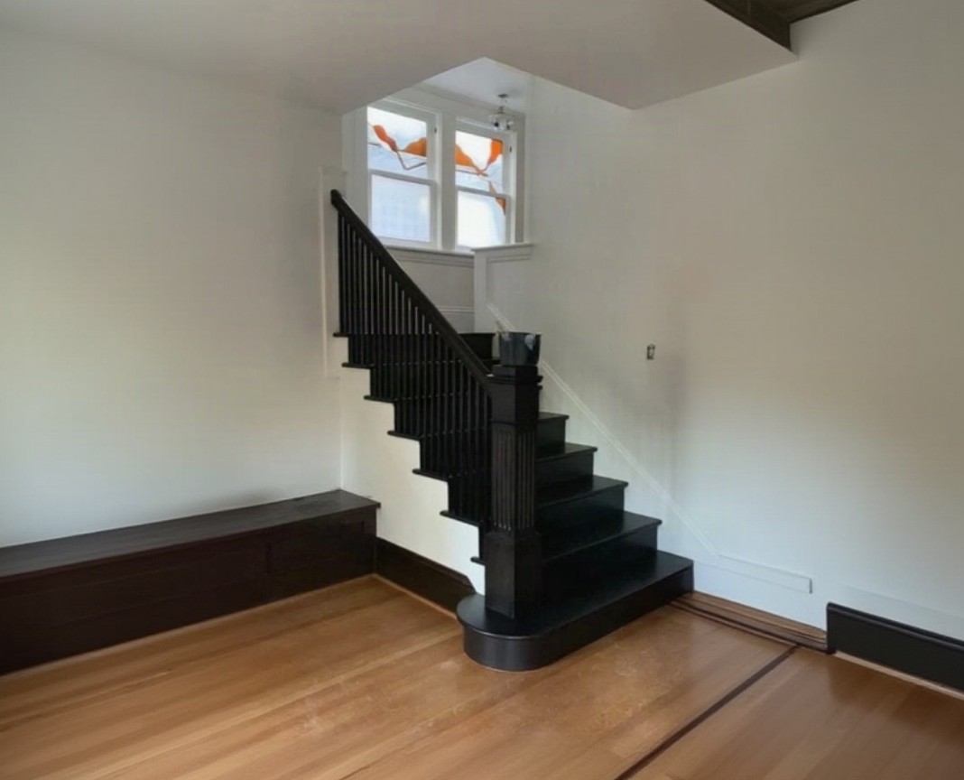 Professionally painted interior with flawless finish
