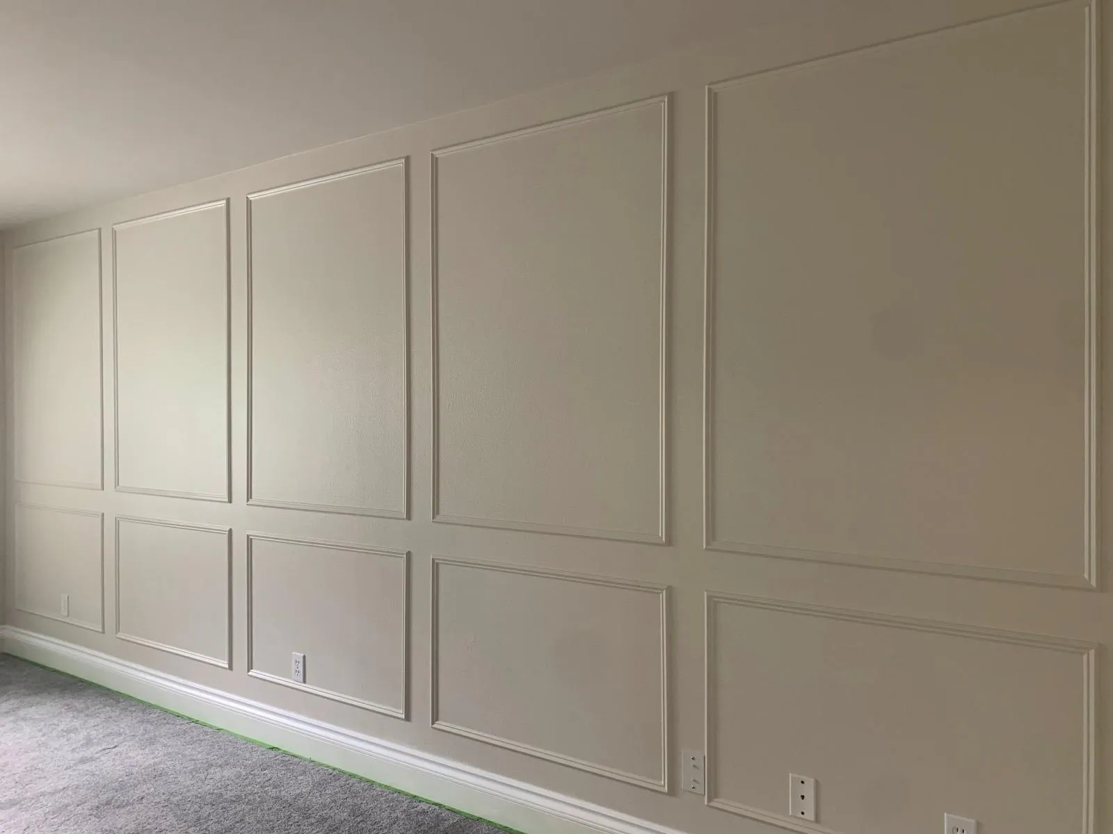 Premium interior painting finish in a residential space