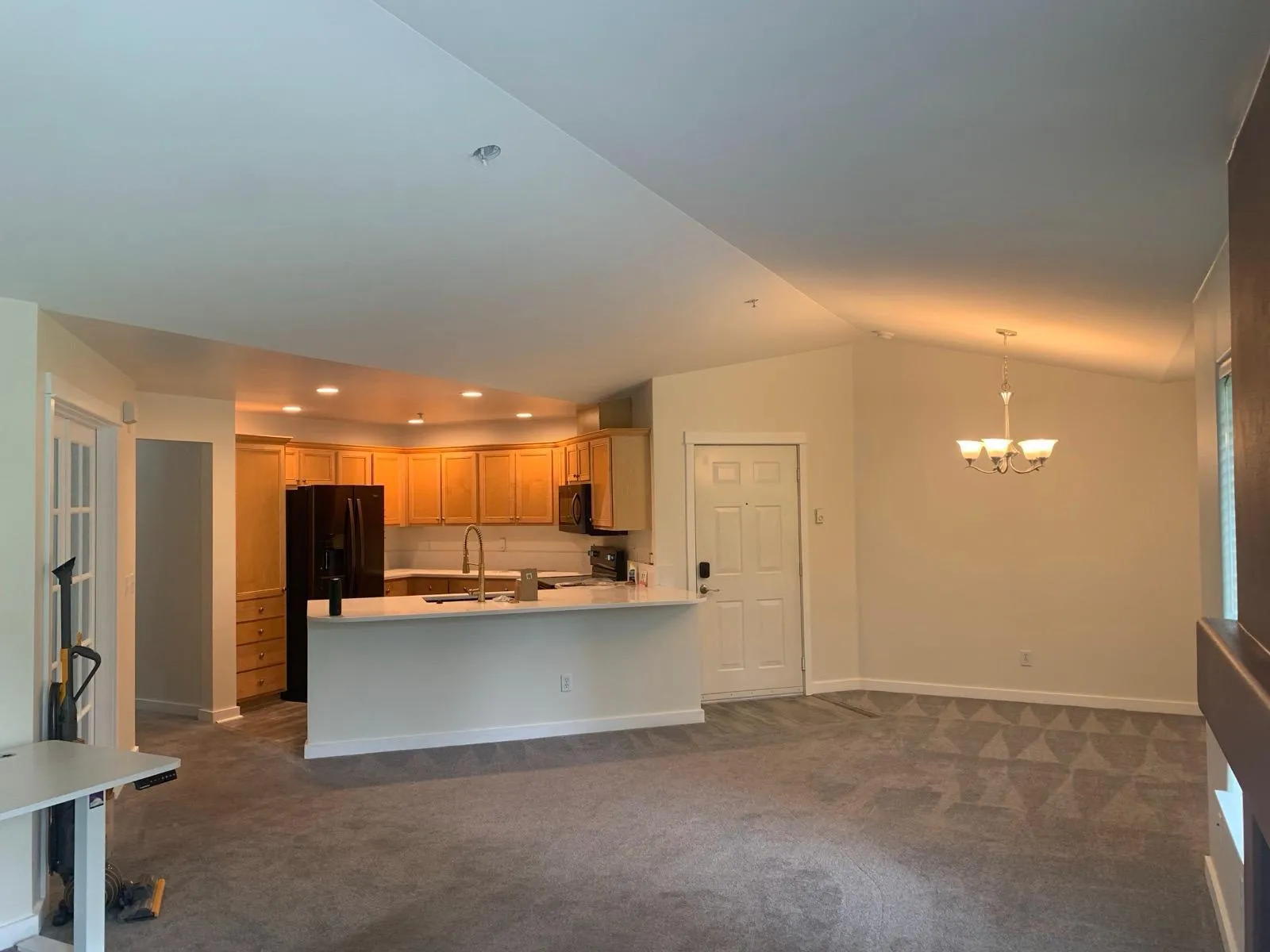 Freshly painted home interior and exterior finishes